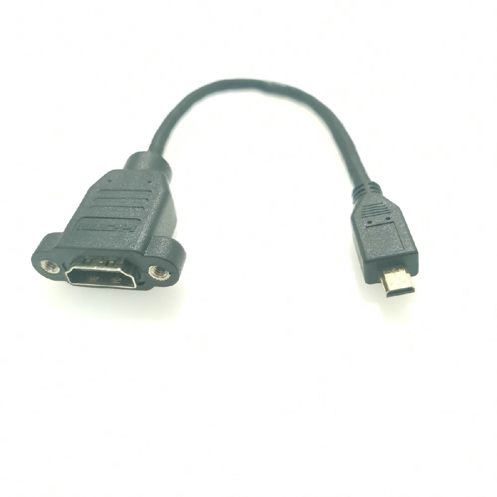 MICRO HDMI公转HDMI A母线，带耳朵