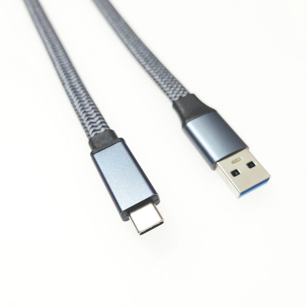 扁平USB3.0 A公转TYPE C公线